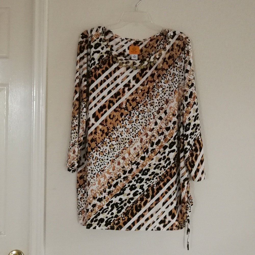 Animal Print Top